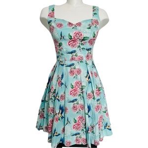 Hell Bunny Vixen 50’s Pinup Style Dress